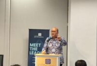 CEO Danantara Rosan Roeslani dalam orasi publik bertajuk "Entrepreneurial Leadership in Action: Steering Indonesia’s Investment and Industrial Renaissance" di Universitas Paramadina, Kamis, 13 Juni 2025.