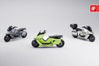 Sepeda motor listrik pintar OMOWAY OMO X dengan mode Scooter, Street, dan GT.