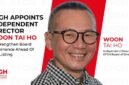 EFGH Appoints Woon Tai Ho as Independent Director of EFGH Board of Directors