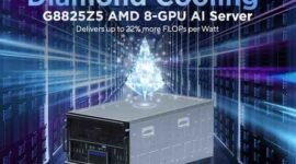 AI Server with Diamond Cooling&reg; Drives Peak GPU Performance